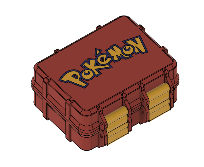 Pokemon Rugged Card Box Storage