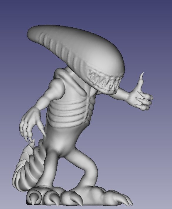 Jonesy &amp; the Xenomorph Mini by KN16 | Download free STL model ...
