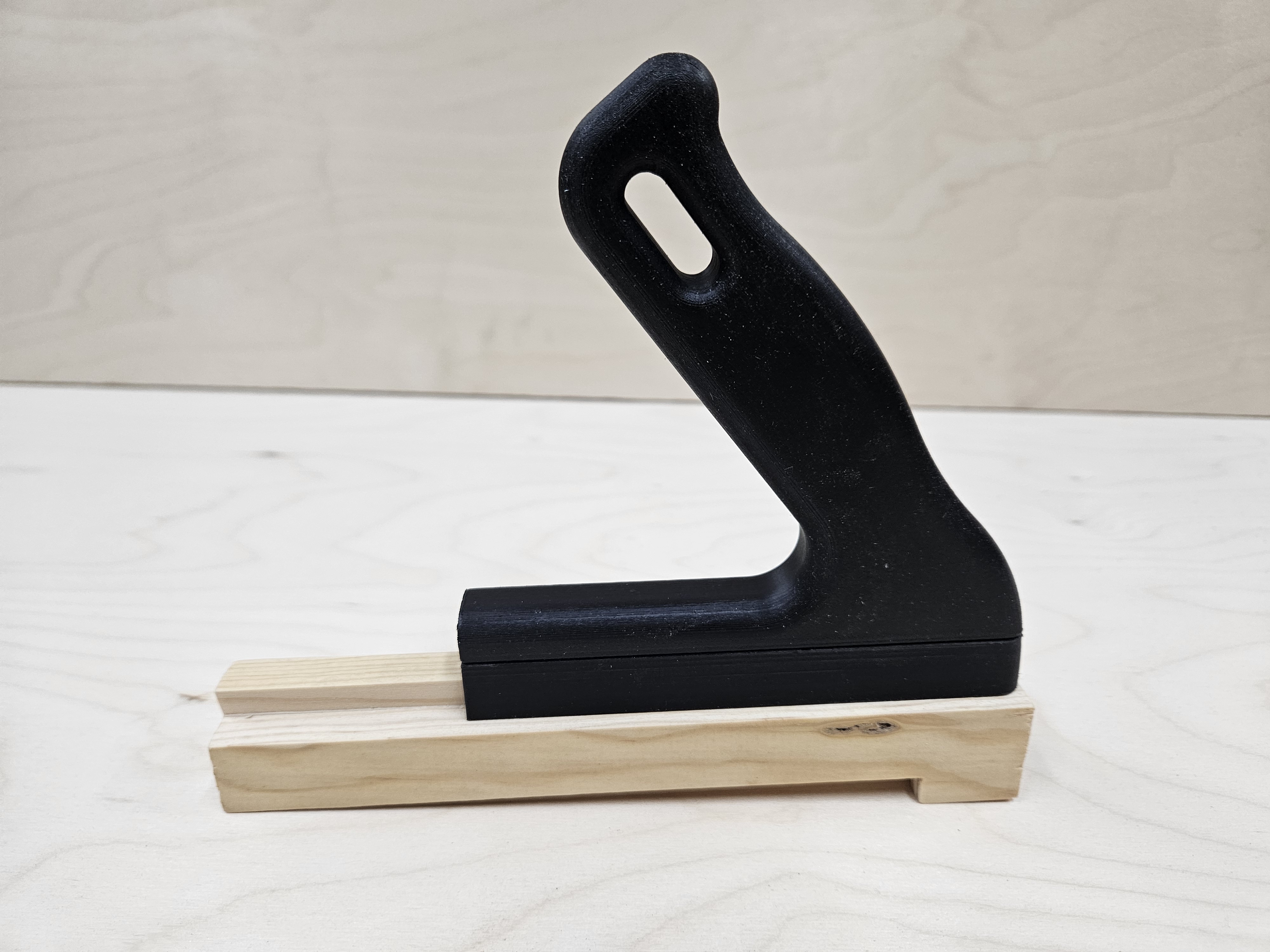 Dovetail Push Block Handle by Joseph Jankowiak Download free STL