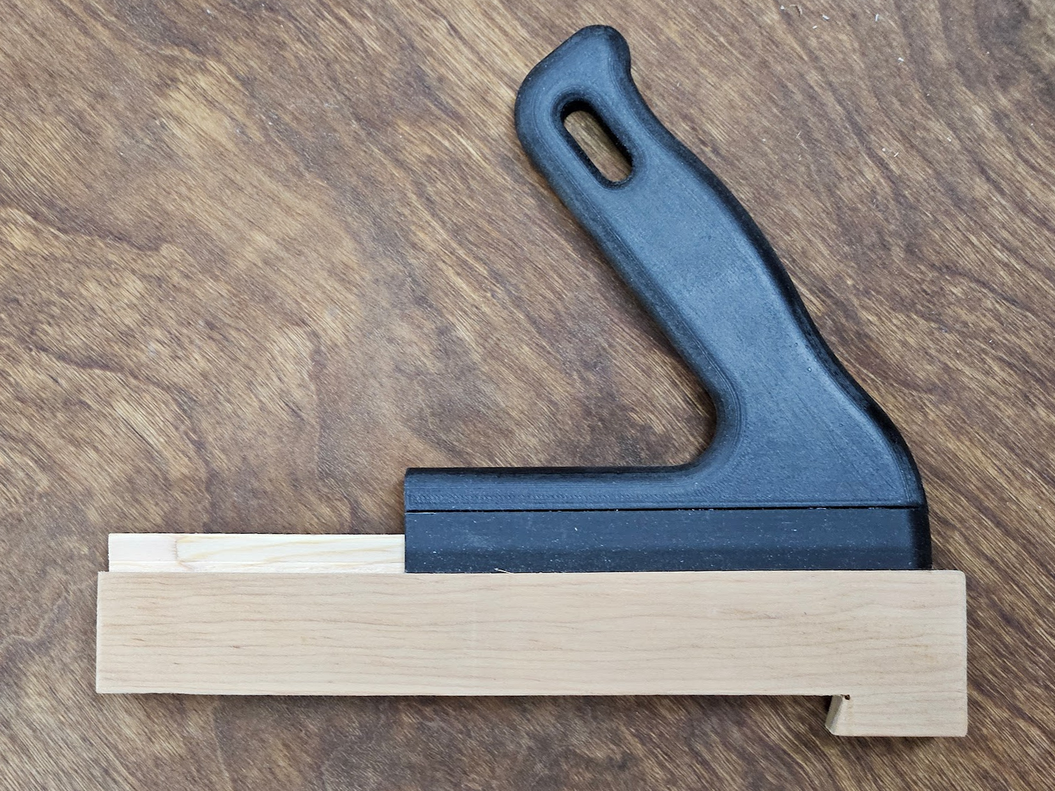Dovetail Push Block Handle