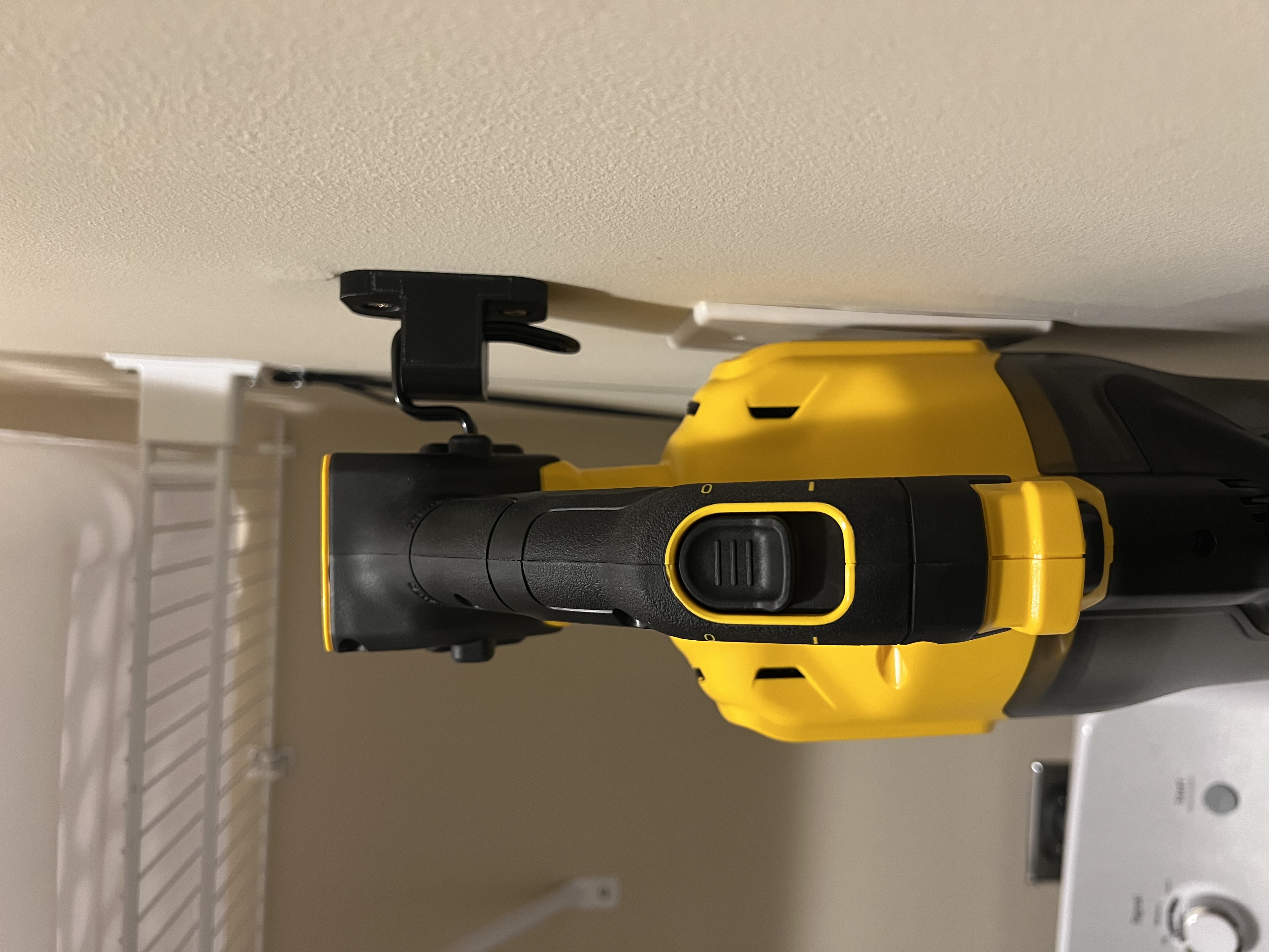 Simple Wall Bracket for Dewalt Stick Vacuum
