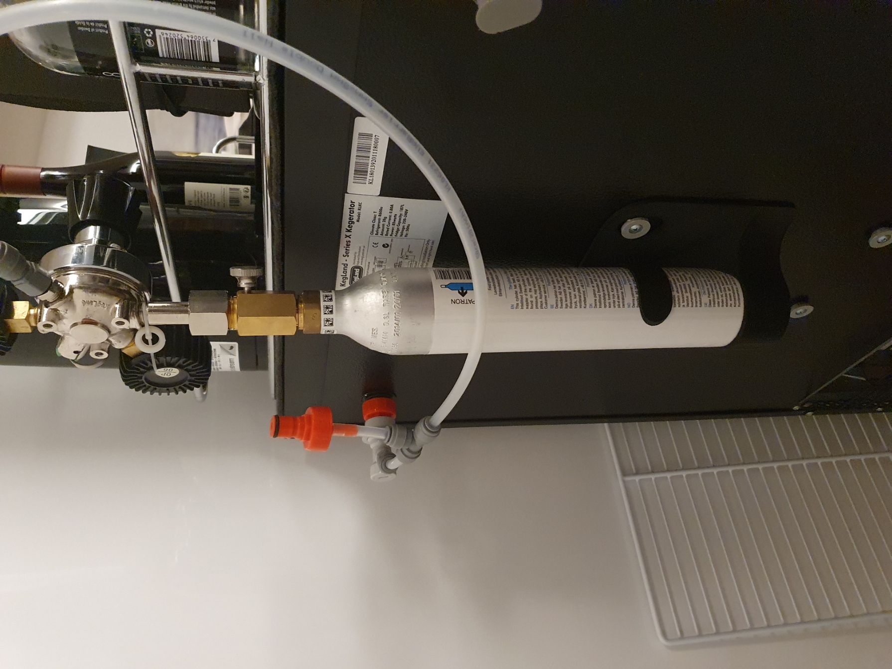 Sodastreamholder kegerator Series X