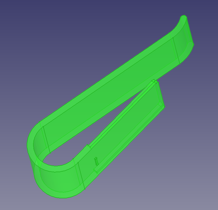 Exterior Light Remote Car Visor Clip by fb Download free STL model