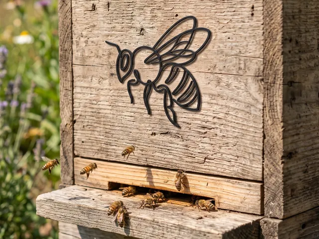 Cool 2D Bee – A Joy for Beekeepers