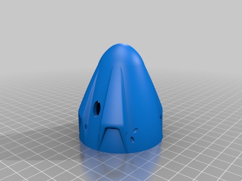 Miniatura 2 do modelo 3D Space X - Dragon 2 open door version