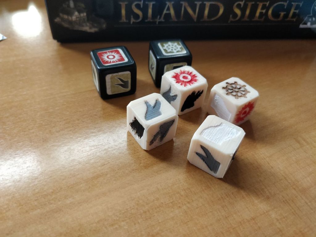 Island Siege Dice