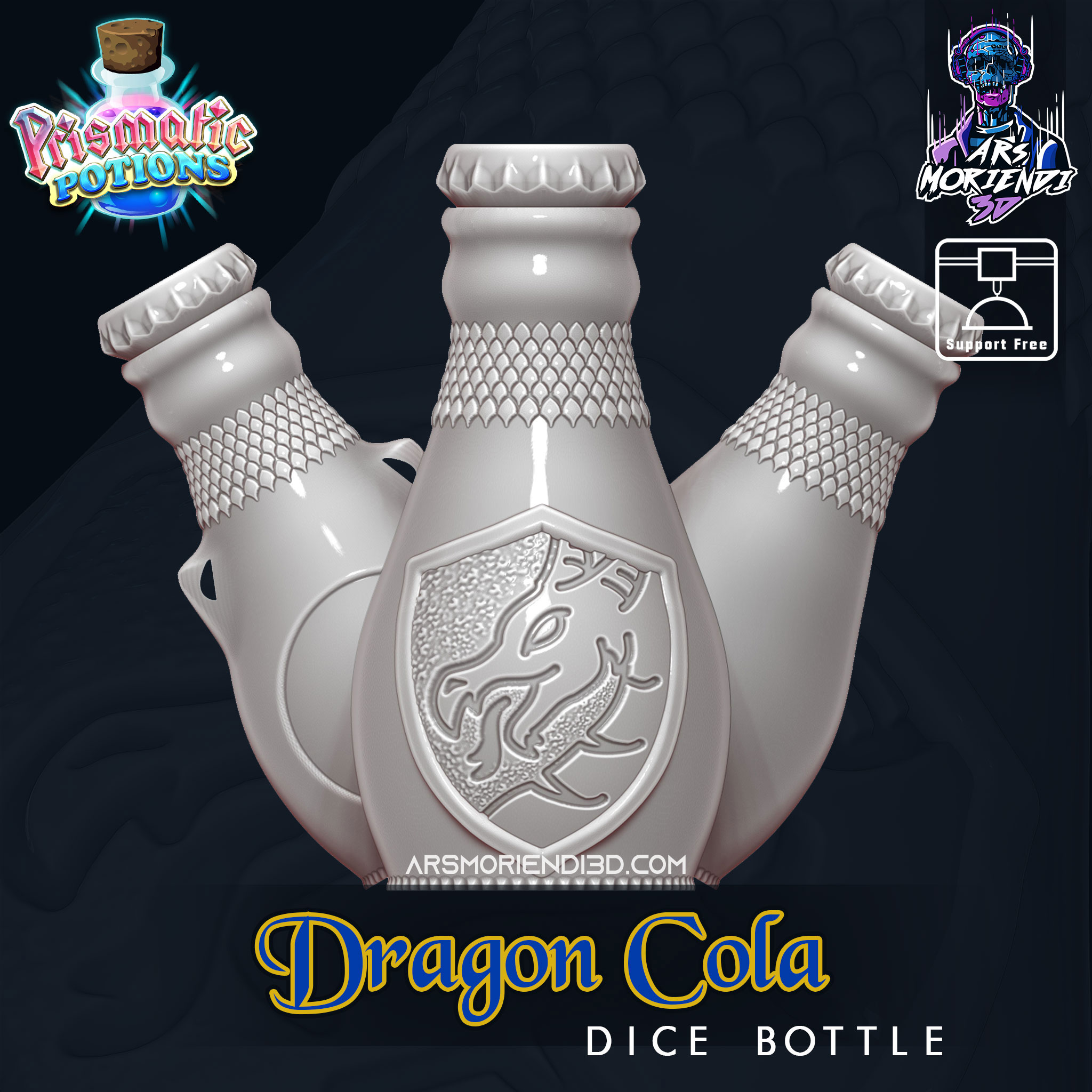Dragon Cola Dice Bottle - Mythic Potions