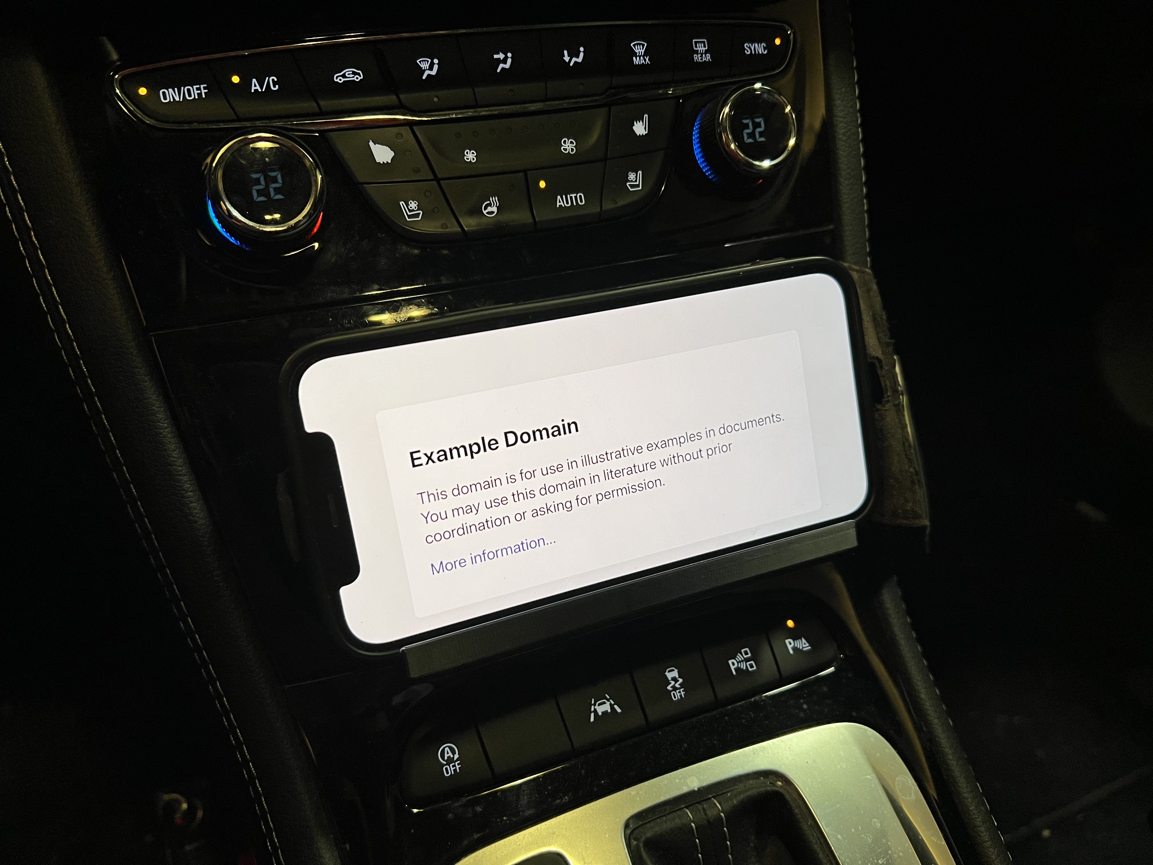 Astra K Phone holder with IKEA induction charging (Opel / Vauxhall)