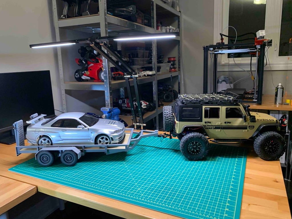 Scale Rc Ramps Ramps for Scale 1/10th RC Car Trailer por yzfr6drw | Descargar modelo ...