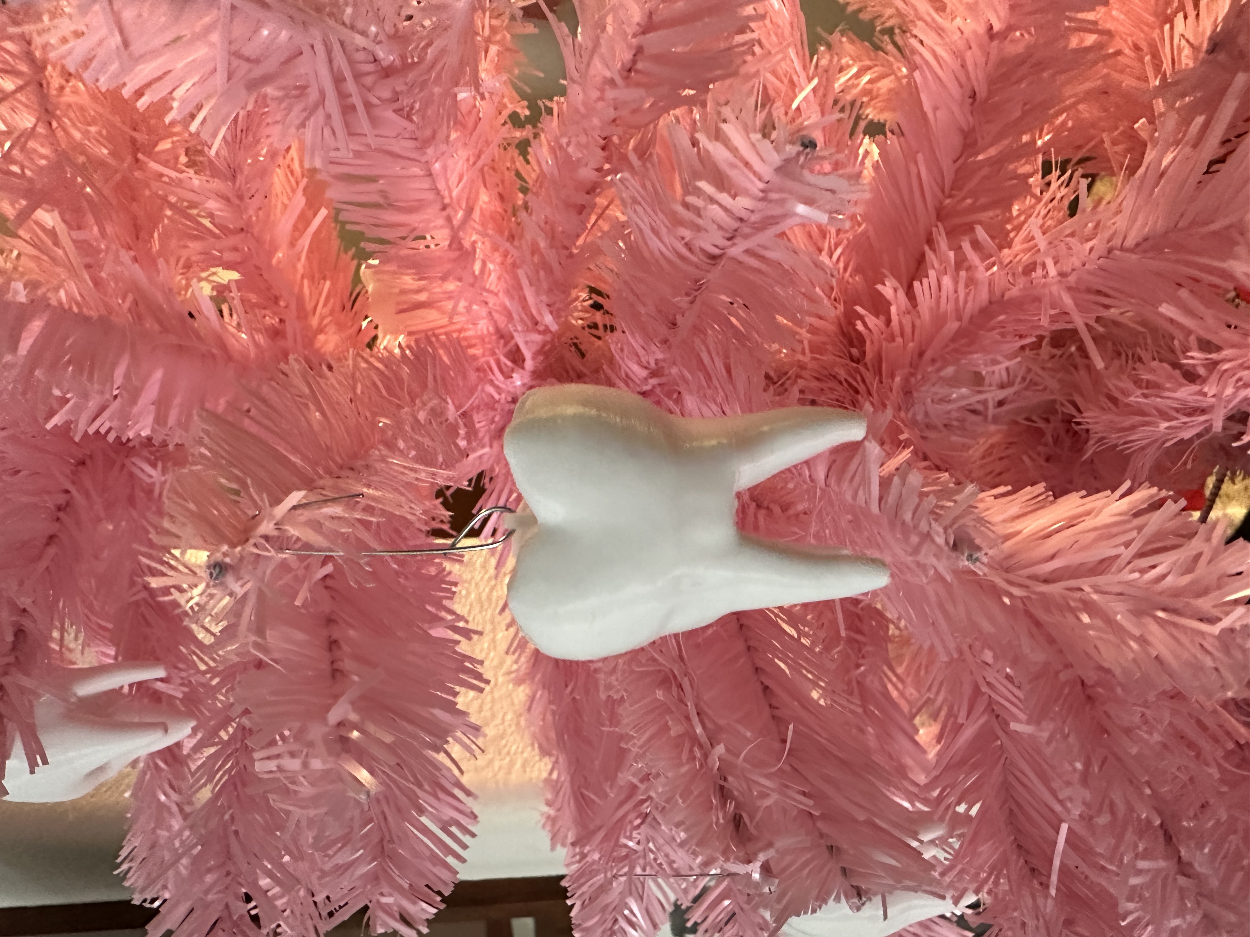 Tooth tree ornament