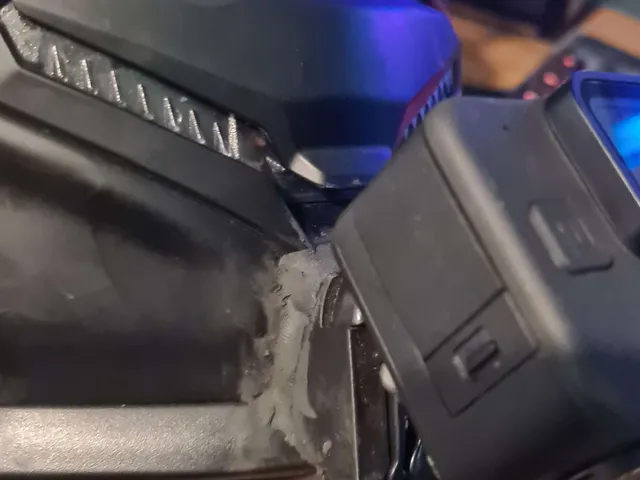 HJC RPHA71 chin gopro mount