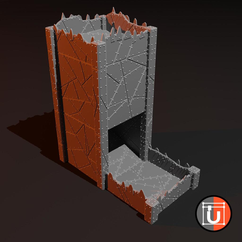 Ork Dice Tower by Udo's 3D World Download free STL model