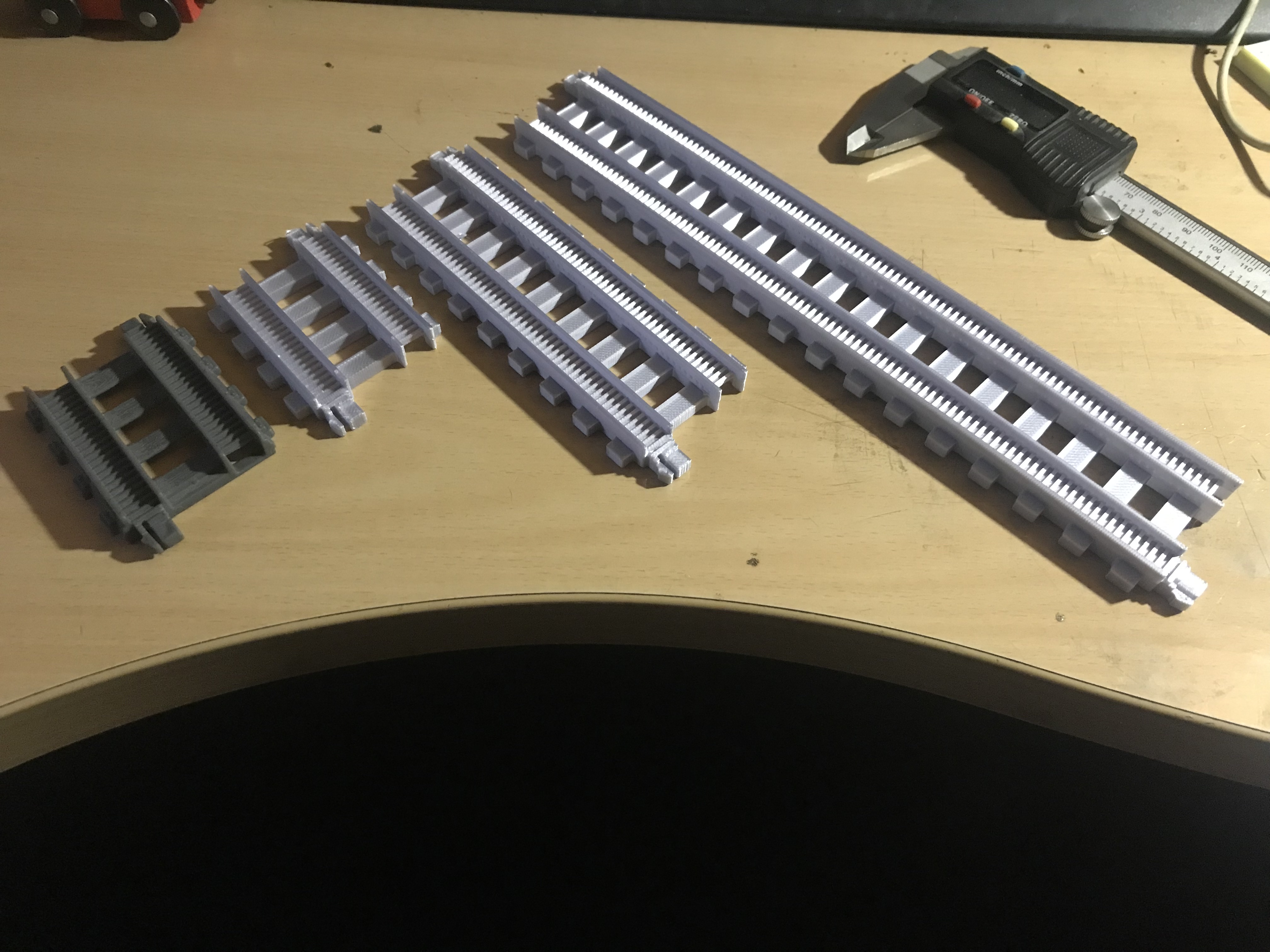 Straight rail for Thomas and friends track master