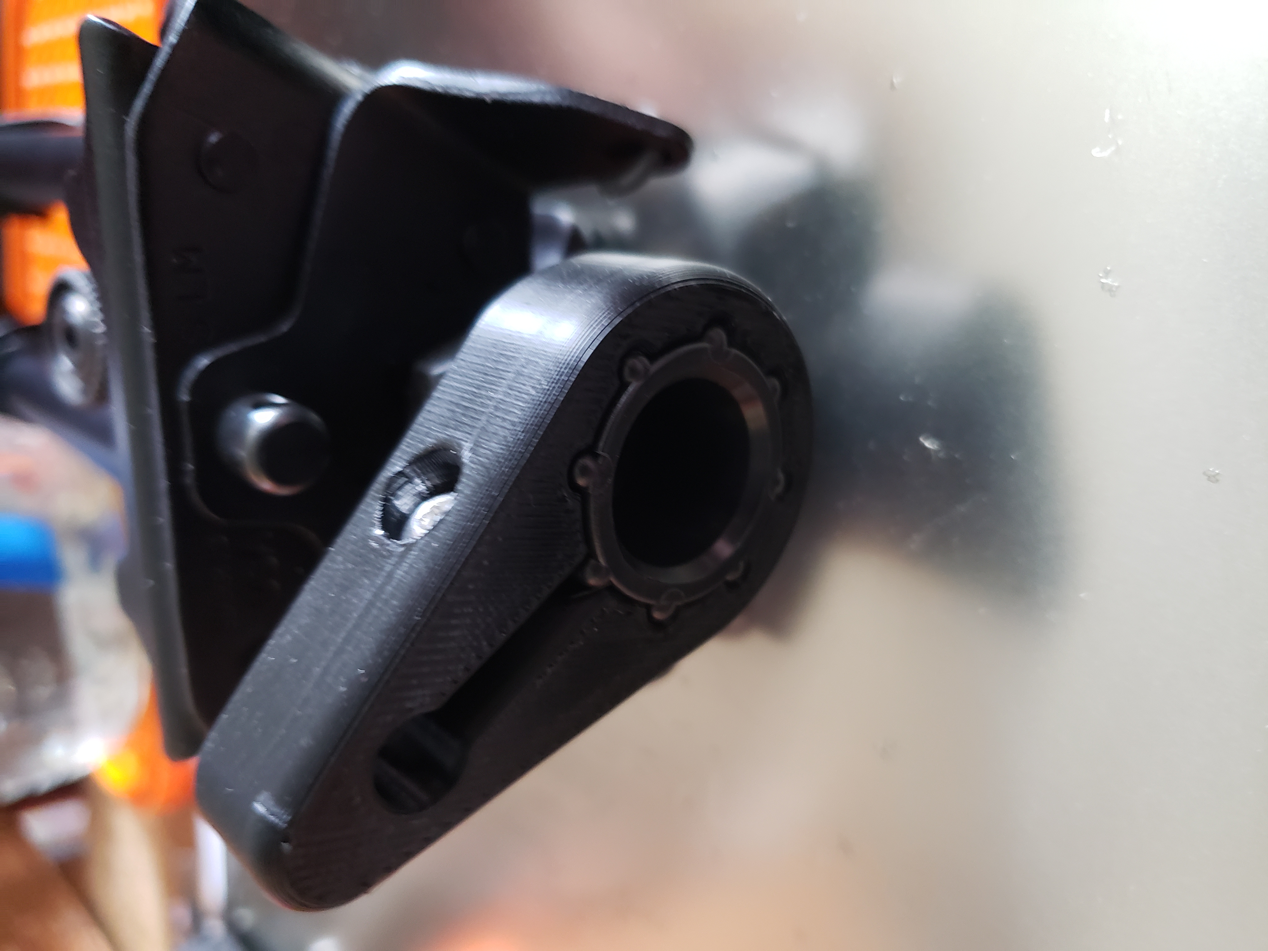 Harris Tilting Bipod tilt lock lever
