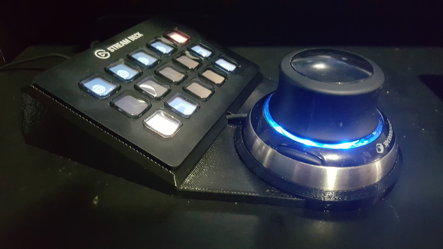 Stream Deck 3d Connexion mount