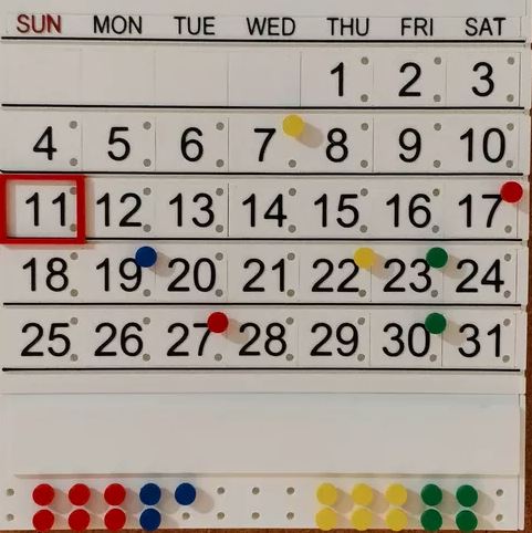 MODULAR 3D CALENDAR