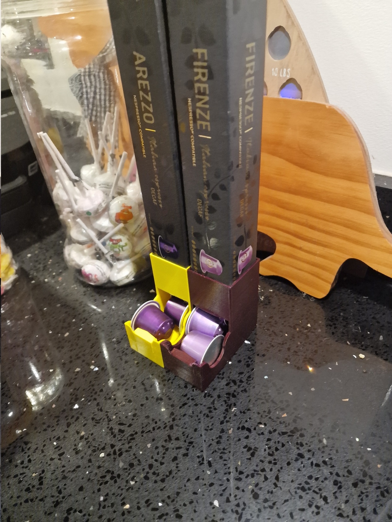 Coffee capsule dispenser / pod holder for Nespresso and compatibles por ...