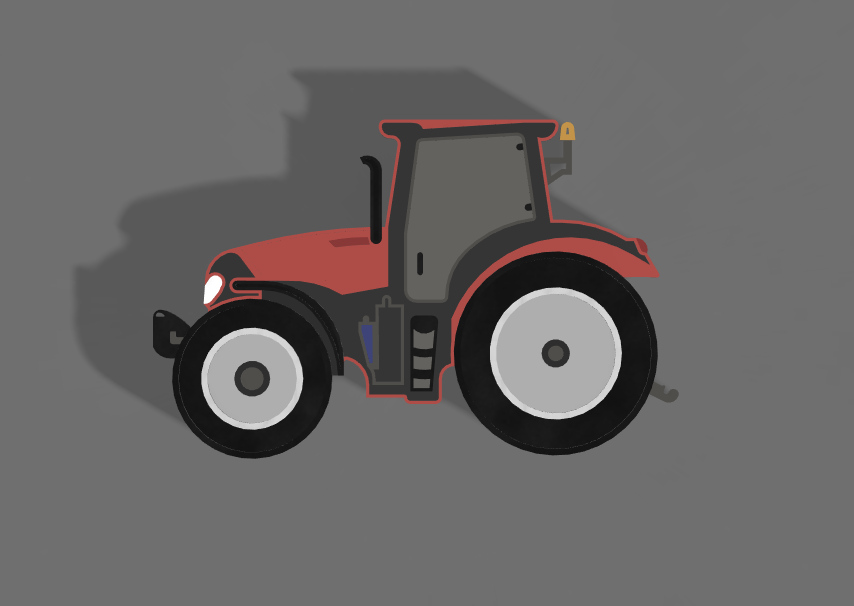 Case maxxum 2D