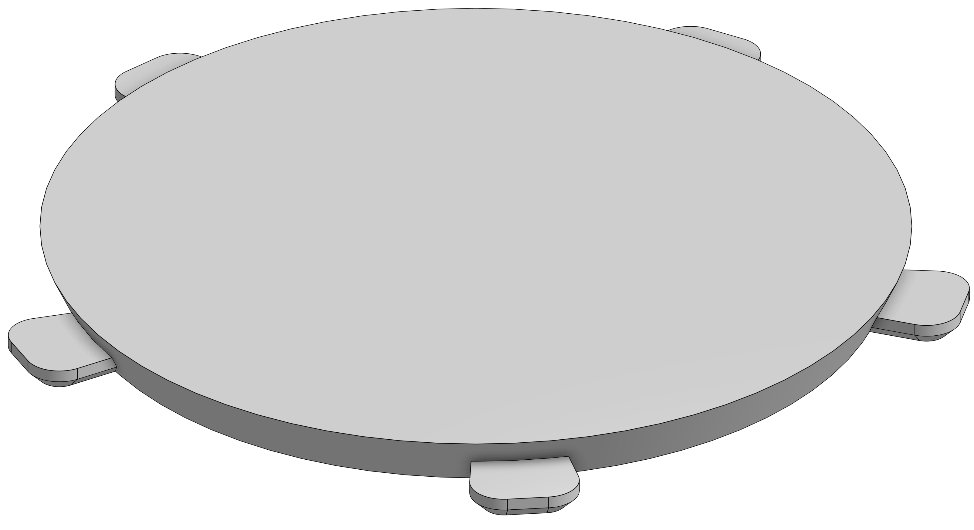 Moon Lamp Adapter Template