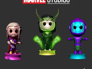 MARVEL DOUBLE BIT: LOKI by Blenkhorn | Download free STL model ...