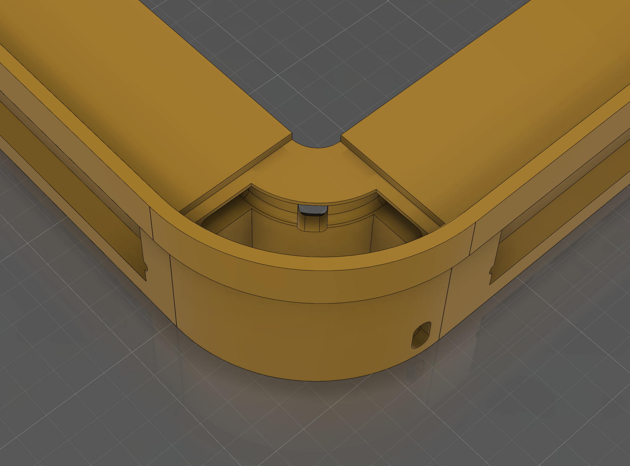Bambu Riser Stl DK Riser for Bambu Lab X1/P1 with channels for wires by Dmytro ...