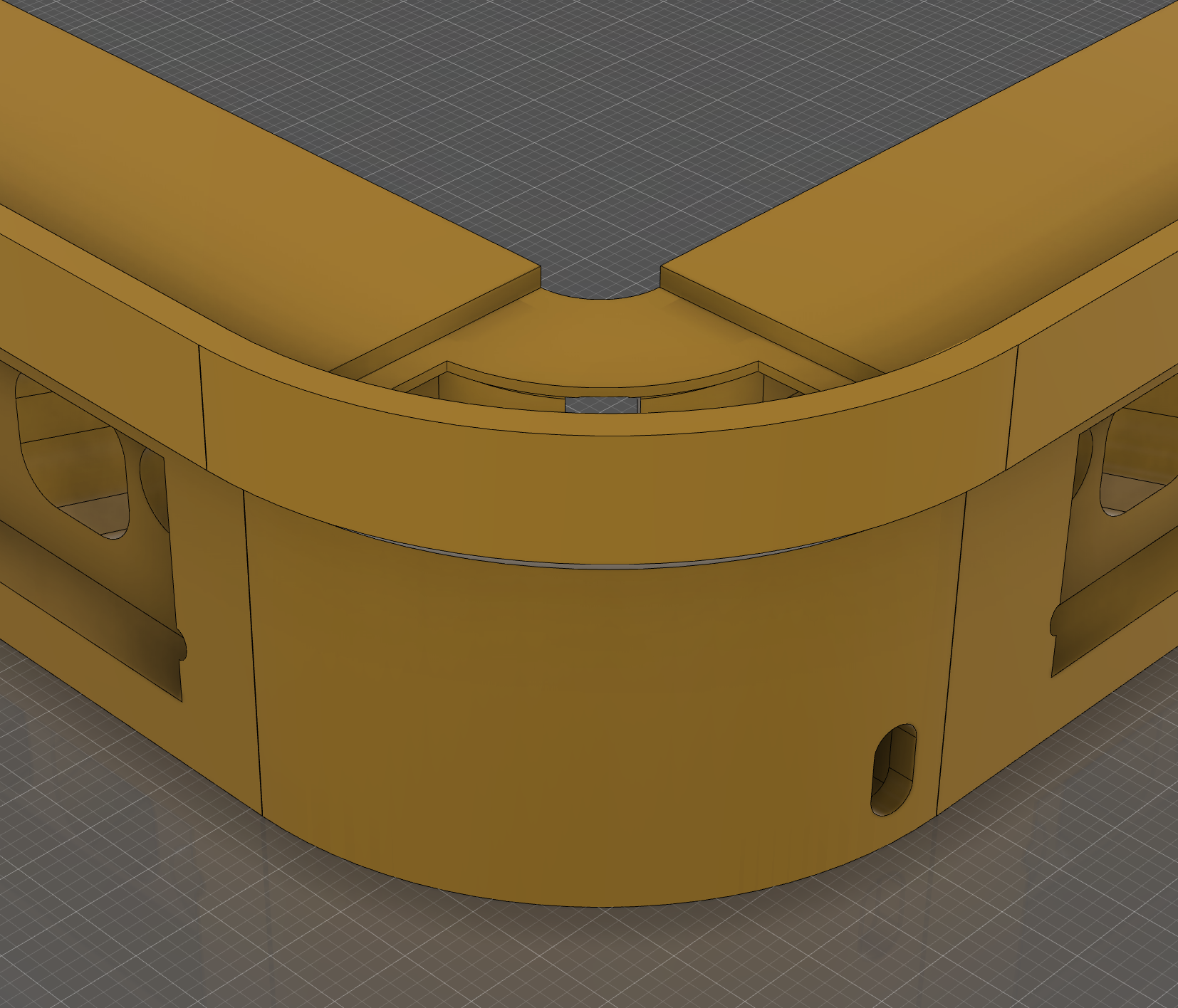 Bambu Riser Stl DK Riser for Bambu Lab X1/P1 with channels for wires by Dmytro ...
