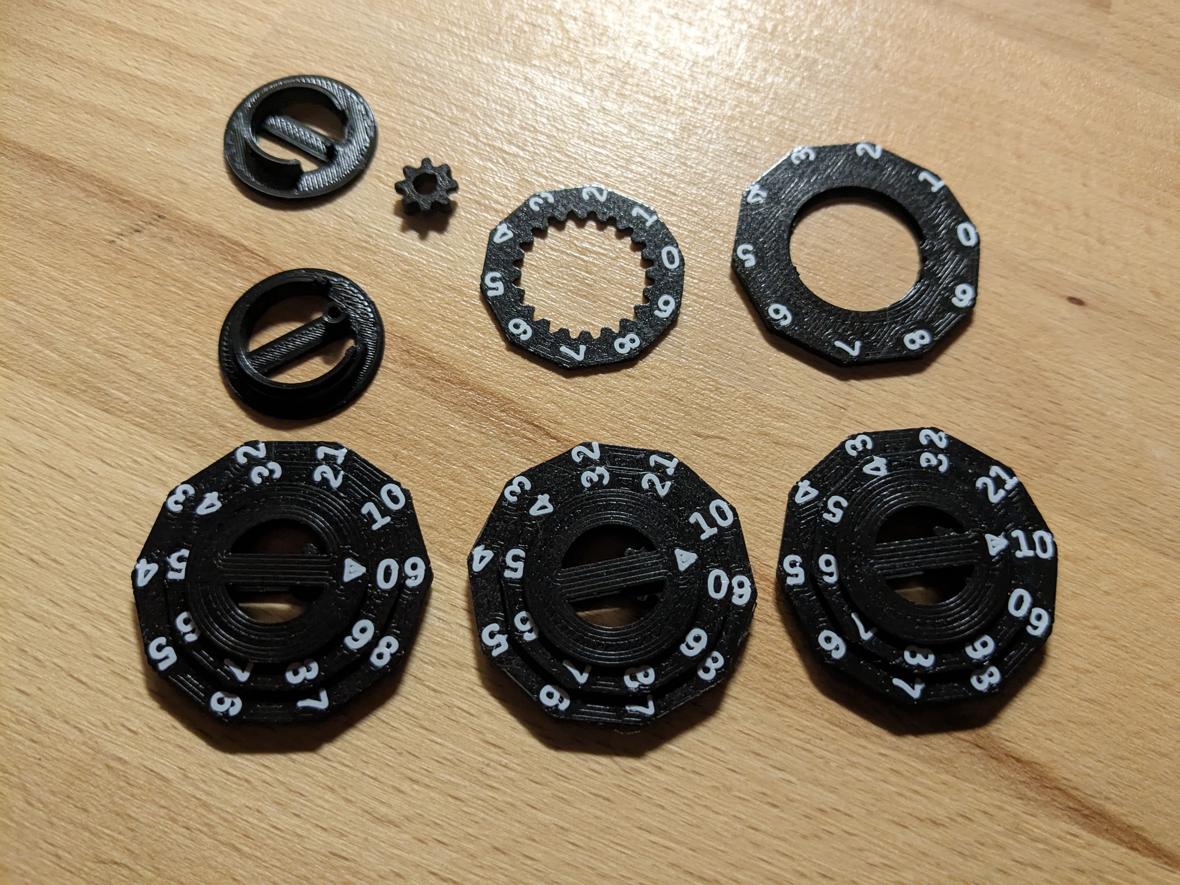Geared Disc Counter