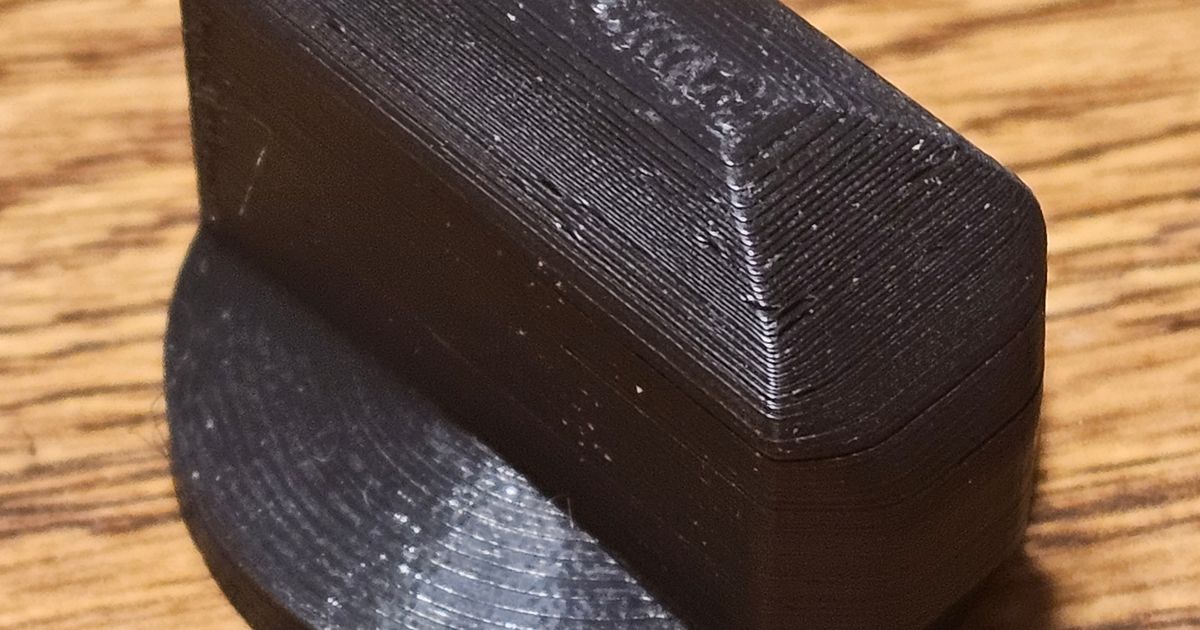 GE 3 Crock Cooker Knob by Michael Villareal Download free STL model