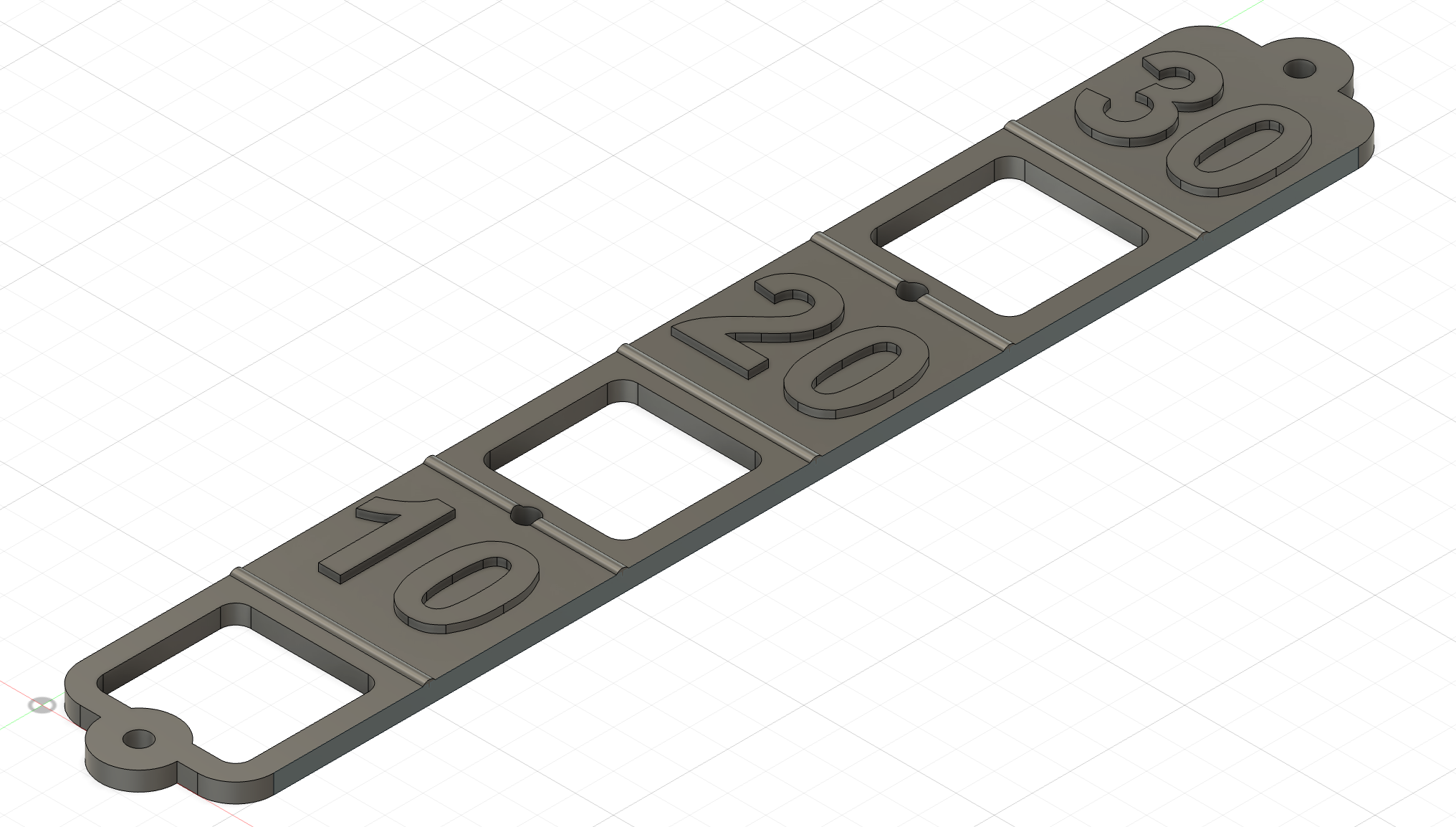 D&D Range/Movement Ruler