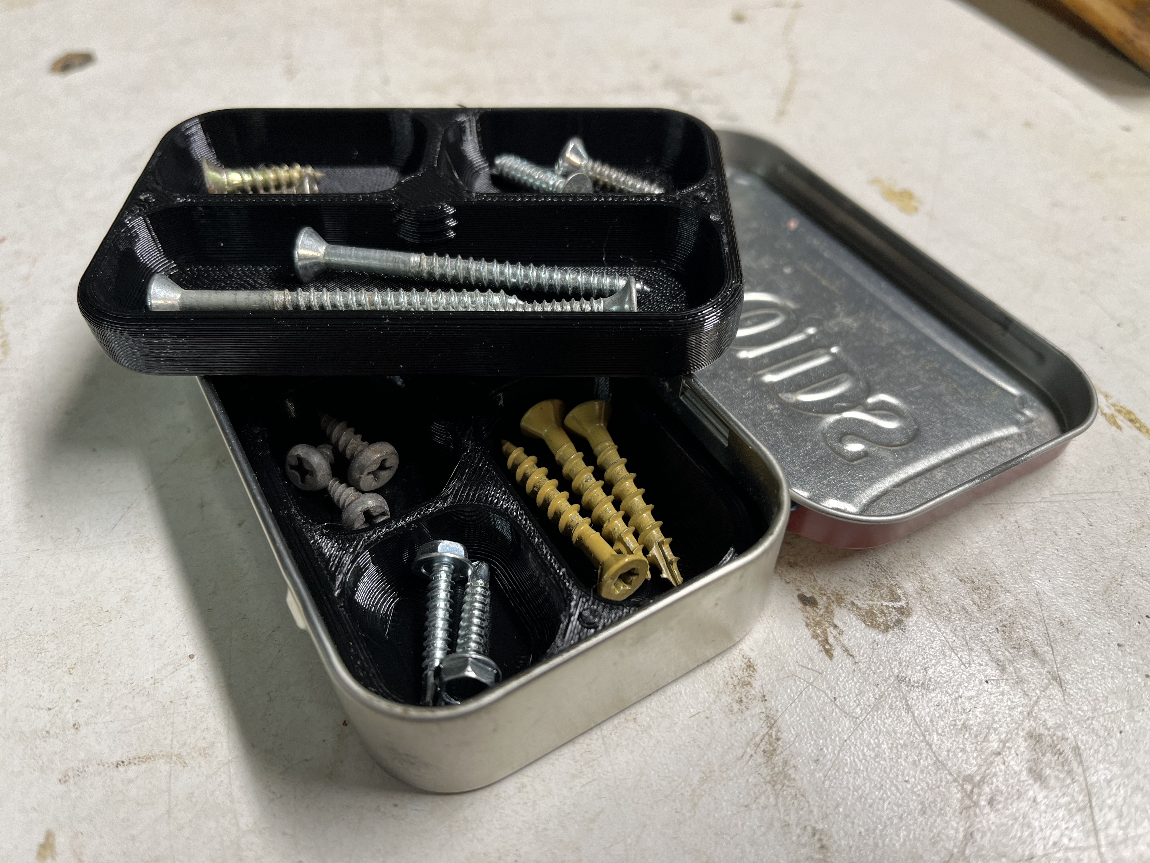 Small Parts Organizer Trays - Fits in Altoid Tins (Qty. 2)