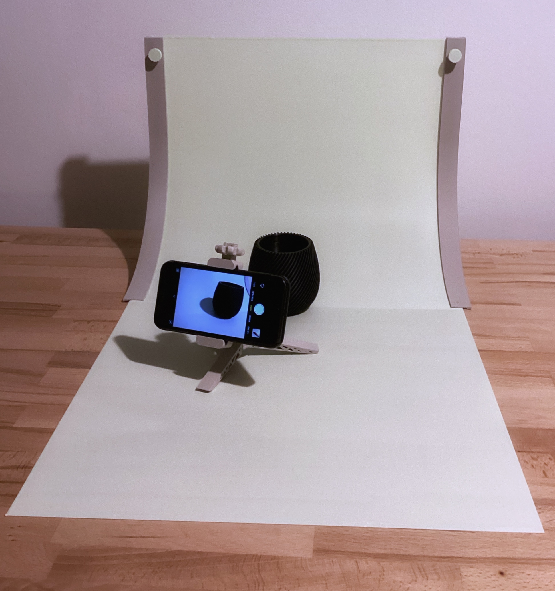Photo Studio with Printed Panels