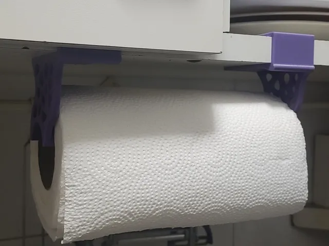 Kitchen Shelf Paper Towel Holder [20mm thickness]