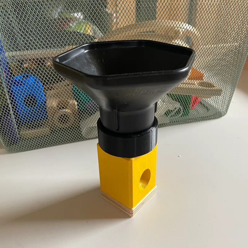 Quadrilla AeroPress Funnel Adapter by Torsten Download free STL