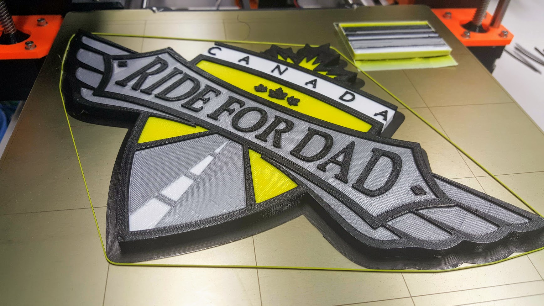 Ride4Dad emblem