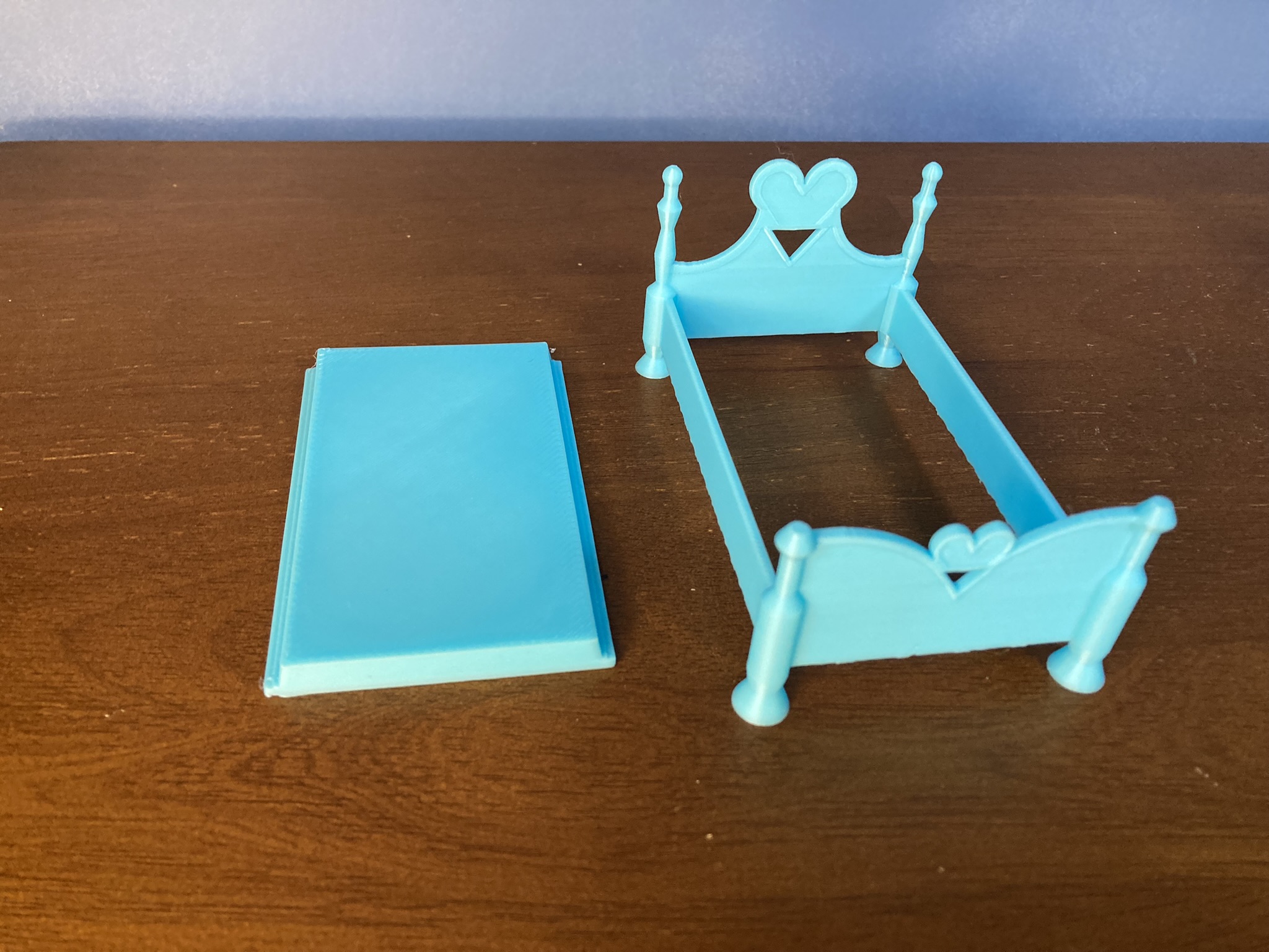 Princess Dollhouse Bed by FloatingCam | Download free STL model ...