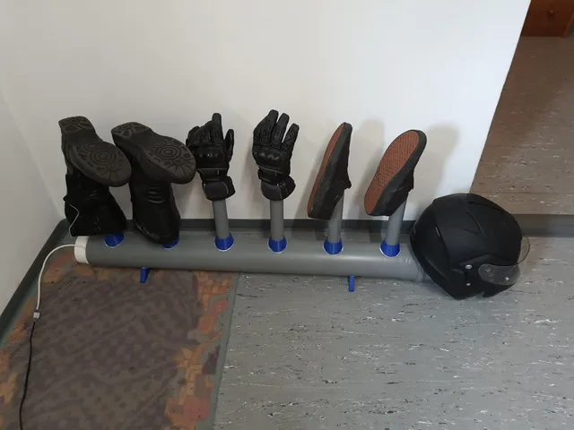 Gloves, Boots, Motorcycle Helmet Drying Rack (air fan powered)