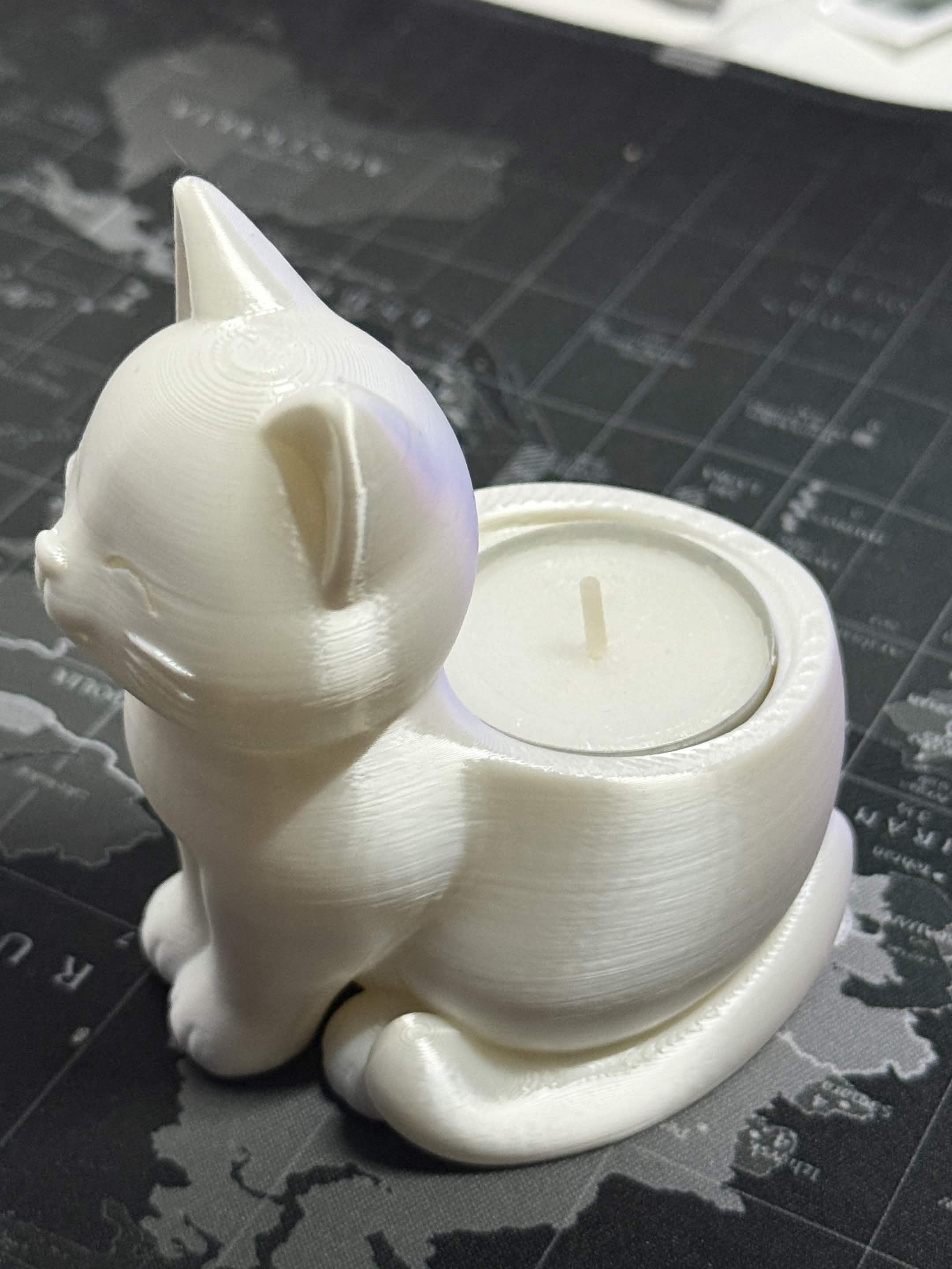 Cute Cat Tea Light Holder
