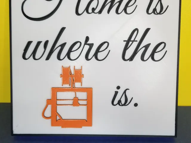Home is where the Prusa is.
