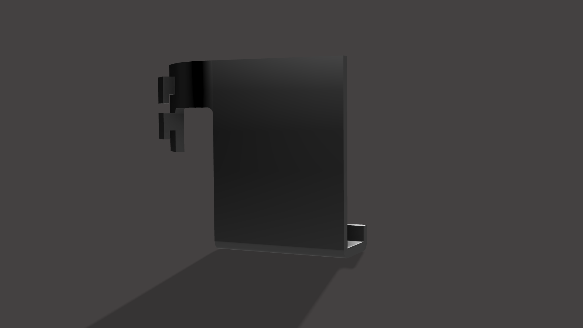 Miniatura 4 do modelo 3D Hygrometer/Thermometer Mount Server Rack