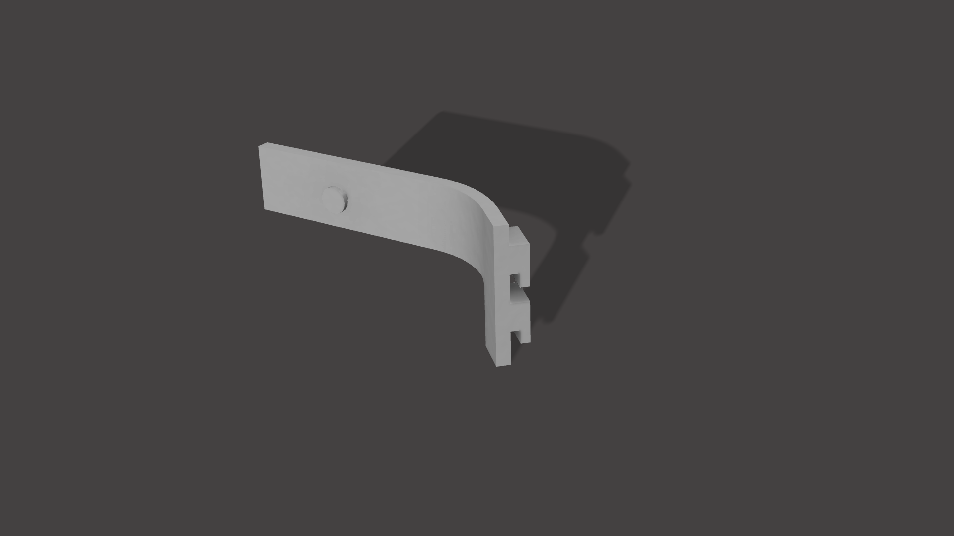 Miniatura 5 do modelo 3D Hygrometer/Thermometer Mount Server Rack