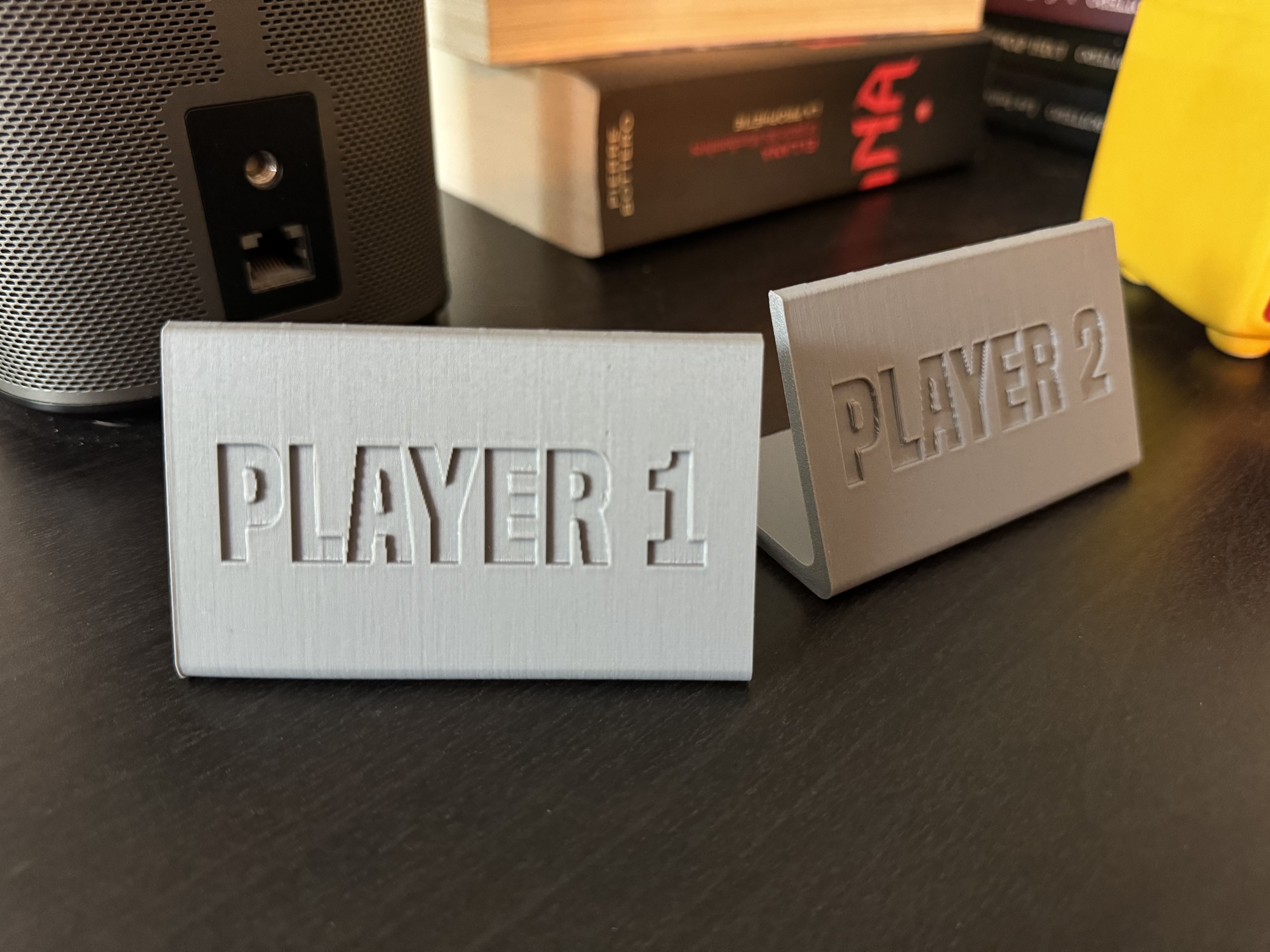 Player Number Easel