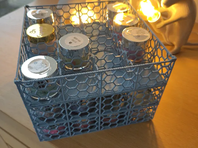 Doonails / Revel HexaStack Glass Container Organizer