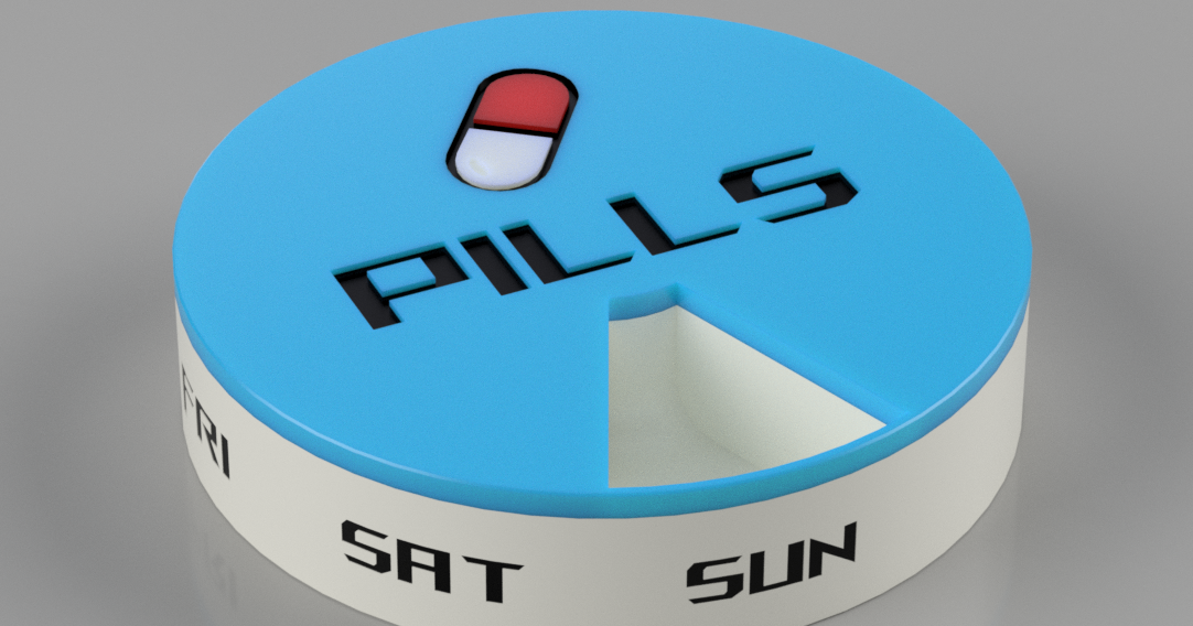 Pill Box 7 Days a week, Locking by Psycho Shaft Download free