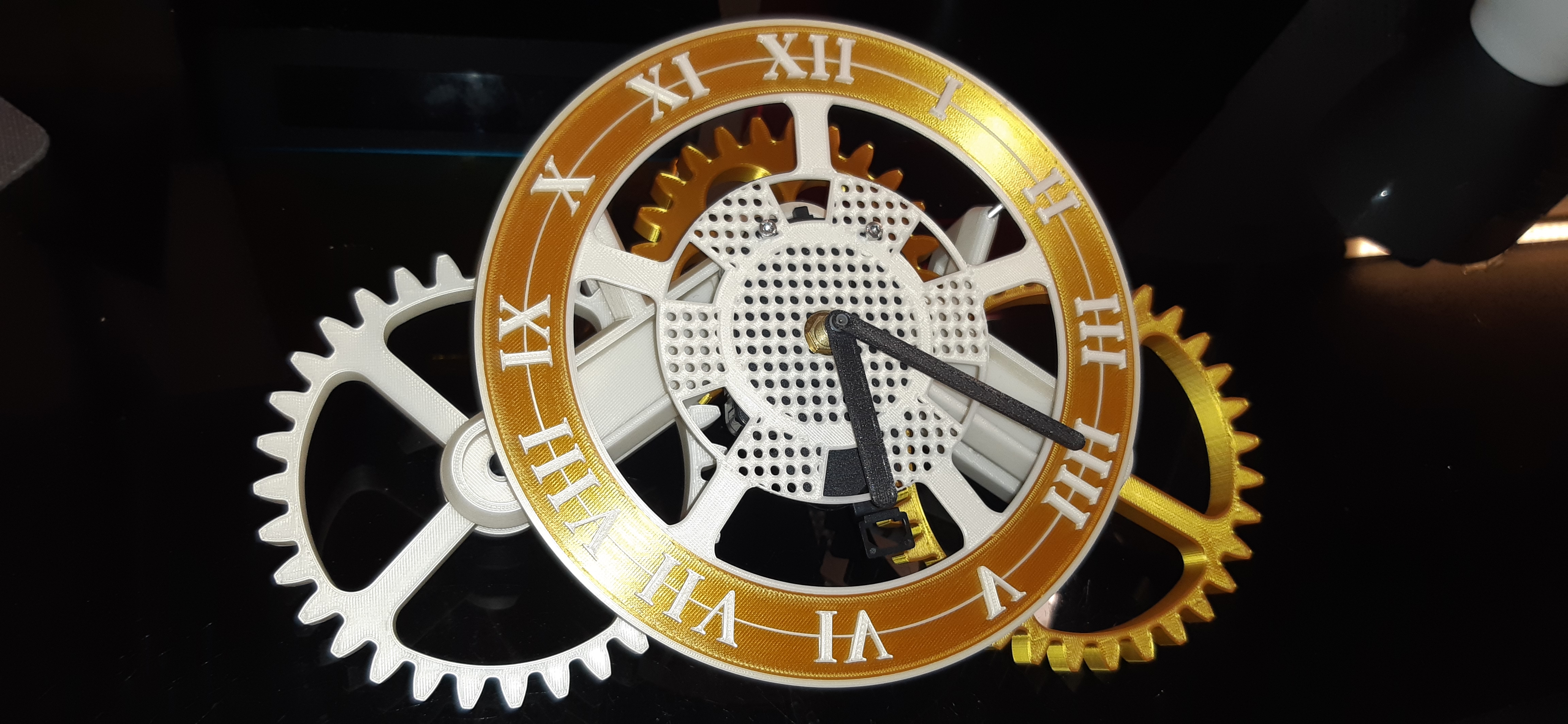 Steampunk clock