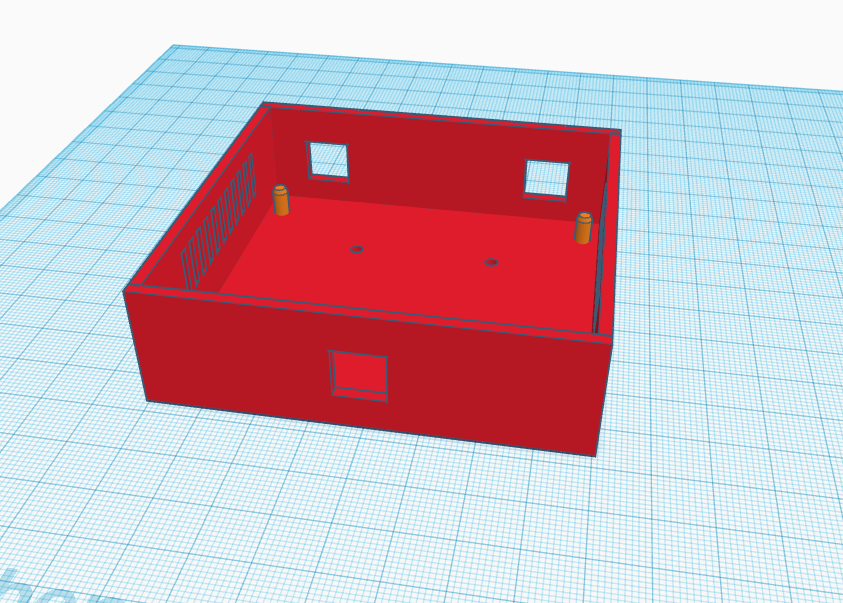 TPA3116DA Mini 150W mono amplifier case by Leon Huste Download free