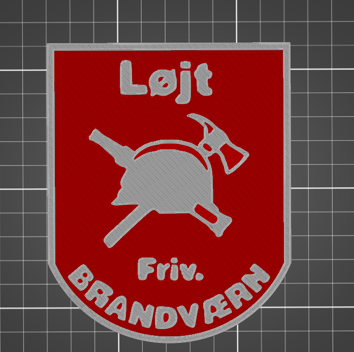 Loejt Frivillig Brandvaern Logo