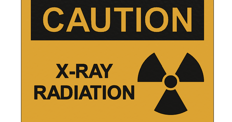 SIGN - X-RAY RADIATION by T3D.tisk | Download free STL model ...