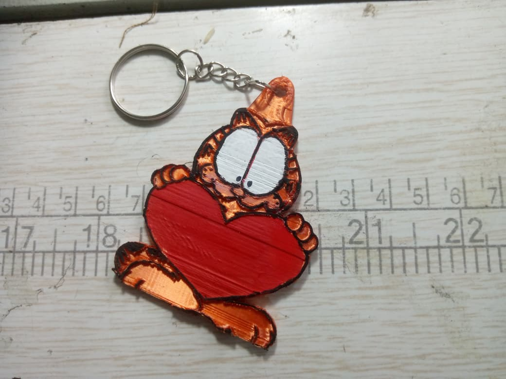 llavero garfield