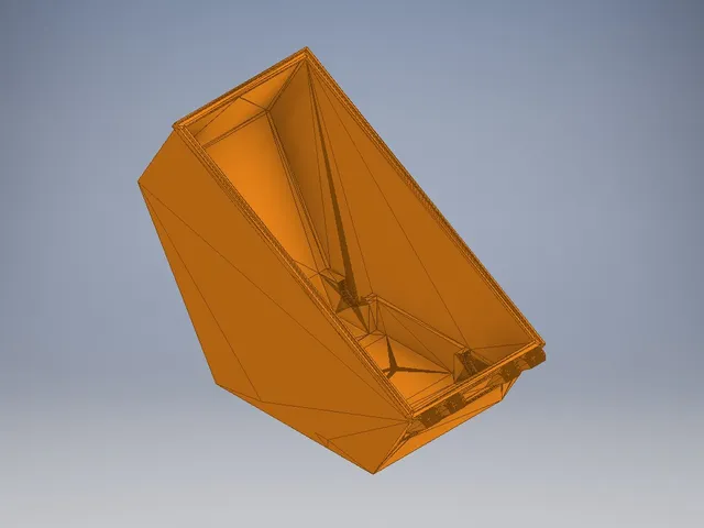 Filament drybox bottom without side support