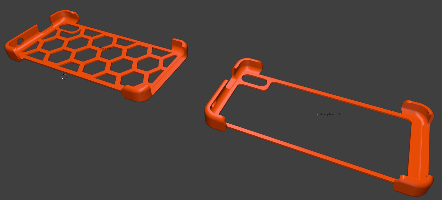 Miniatura 3 do modelo 3D Redmi 7A Minimal Hex Case